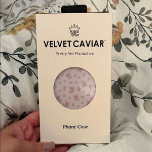 Velvet Caviar Floral Dainty Lilac White/Pink Phone Case Iphone 14 NEW